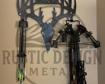 Crossbowhanger Name Sign - Metal Sign - Custom crossbowhanger Name Sign - Deer Sign Metal