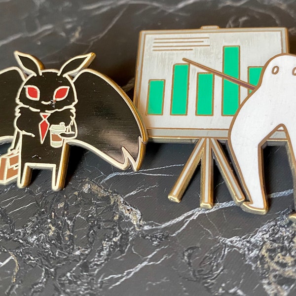 DAMAGED*** Cryptid Pins