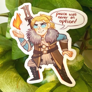 Dragon Age Anders Sticker