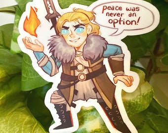 Dragon Age Anders Sticker