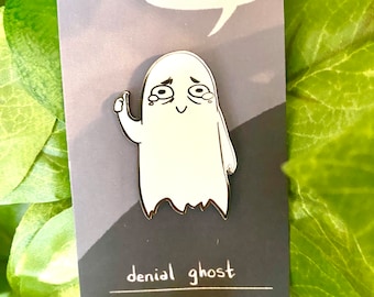 Denial Ghost Pin