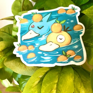 Psyduck & Golduck Sticker