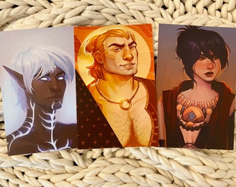 Dragon Age Small Prints