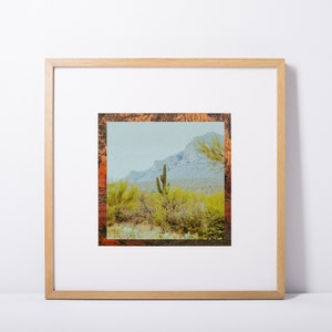 Wall Decor, Digital Download, Printable Art, Botanical Art, Desert Art, Cactus, Cactus Art, Modern Art, Fine Art, Colorful Art Tucson image 1