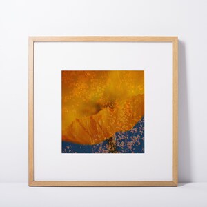 Descarga digital, Arte imprimible, Arte de pared imprimible, Arte de flores, Impresión de flores, Arte de amapola, Impresión de amapola, Bellas artes, Amapola, Arte&quot;Golden Crispy&quot;