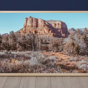 Arizona Art, Arizona Print, Sedona, Desert Art, Fine Art, Arizona Landscape, Landscape, Wall Decor, Digital Download, Printable &quot;Wild West&quot;