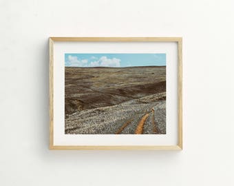 Landscape Print, Printable Wall Art, Nature Prints, Colorful Prints, Colorful Wall Art, Fine Art, Rustic Home Decor "Long and Winding Road"