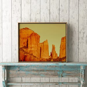 Landschaftsfotografie, Arizona, Digitaler Download, druckbare Kunst, Wüste, Orange, Sedona, Wandkunst, Foto, Fotografie, Druck, 20x30 &quot;Sedona&quot;