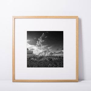 Digital Download, Printable Art, Montana, Fine Art, Abstract Art, Nature Print, Landscape Print, Wall Decor, Abstract Print  "Buffalo Jump"