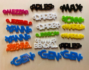 Laser cut Acrylic Names/Words
