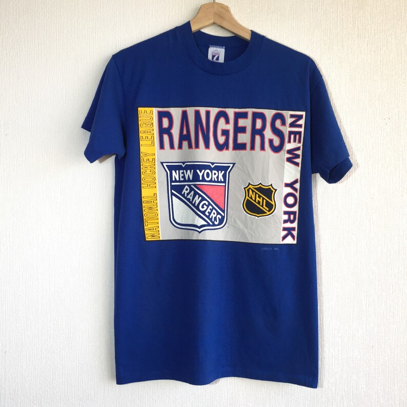 new york rangers vintage t shirt