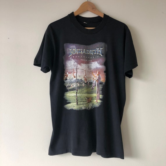 1995 Megadeth vintage t-shirt // band tee