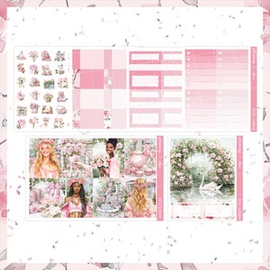 Rose Garden Weekly Kit : Printable Planner Stickers (PDF, PNG ...