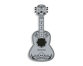 Coco Guitar Classic Embroidery Logo Car Emblem Print - Etsy Canada Coco Guitar Classic Embroidery Logo Car Emblem Print - Etsy Canada