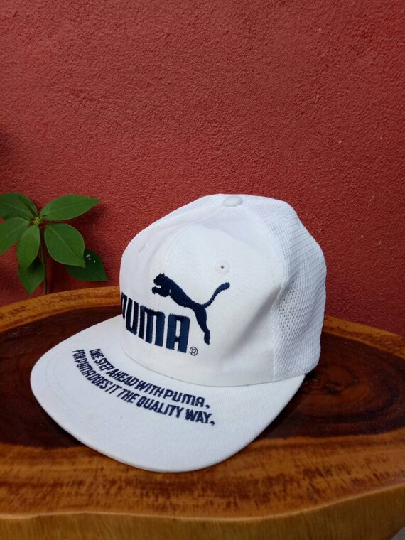 puma logo cap