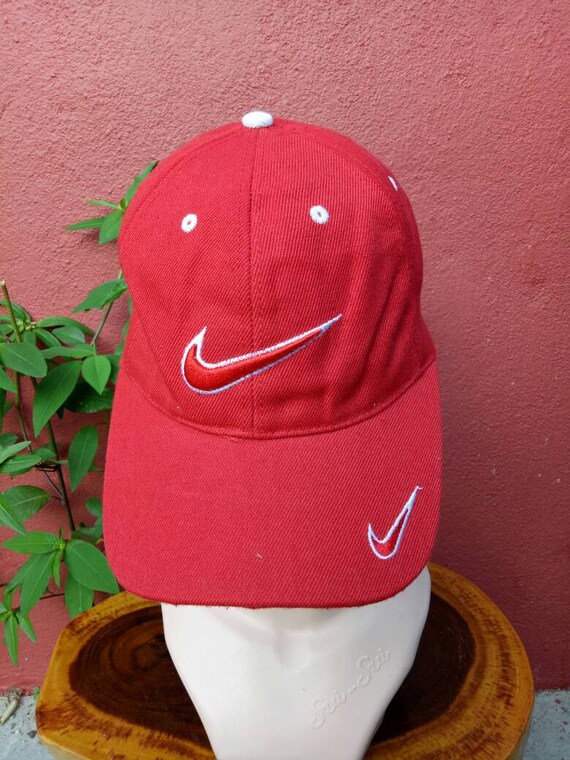 nike big red one hat