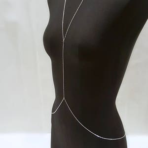 Body Chain - Y Drop Body Chain - Bikini Body - Sexy Beach Body Jewelry - body chain jewelry - Festival Jewelry