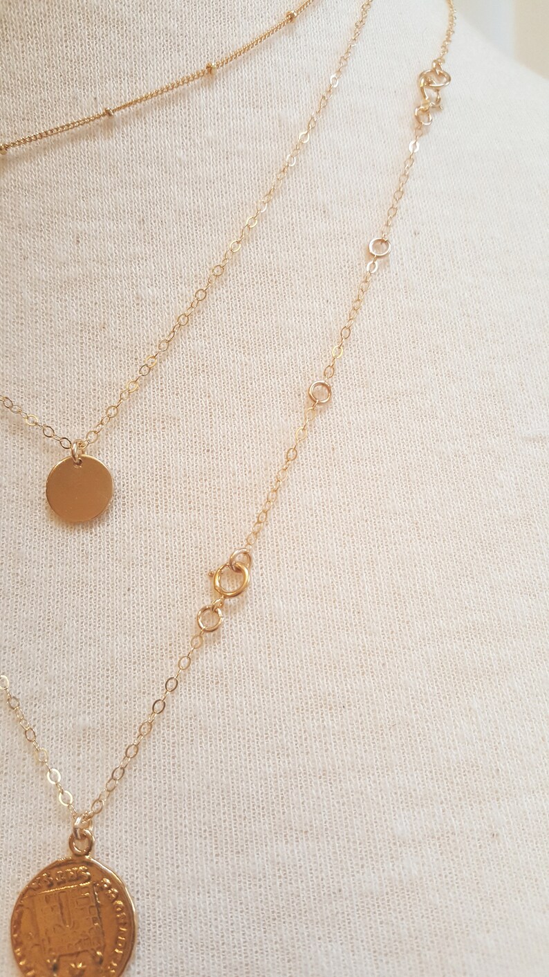 Necklace Extender Extenders in 14k Gold Fill and Sterling Etsy