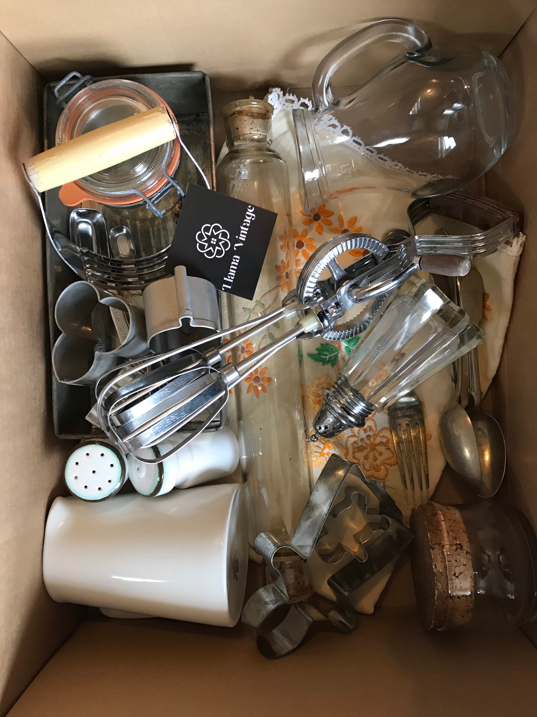 Vintage Curated Baking Kitchen Vintage Gifts | Etsy