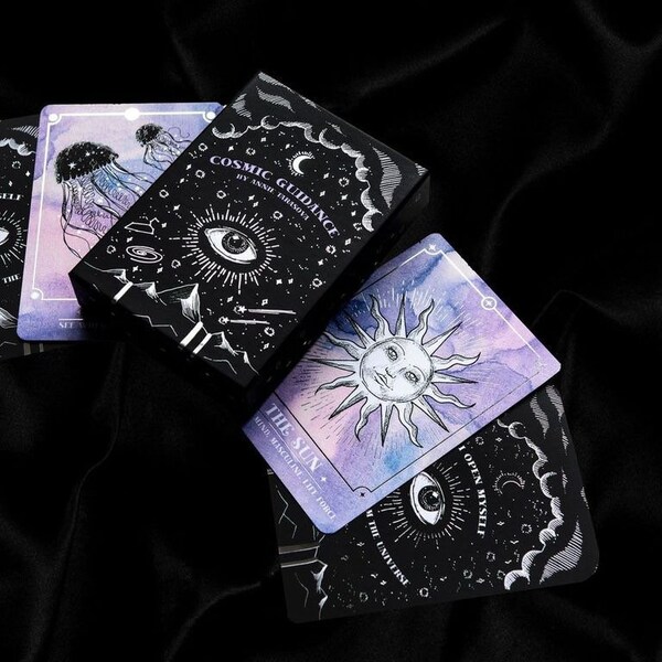 Baraja de oráculo de guía COSMIC / Cartas del oráculo / Baraja de tarot / regalo para un amigo