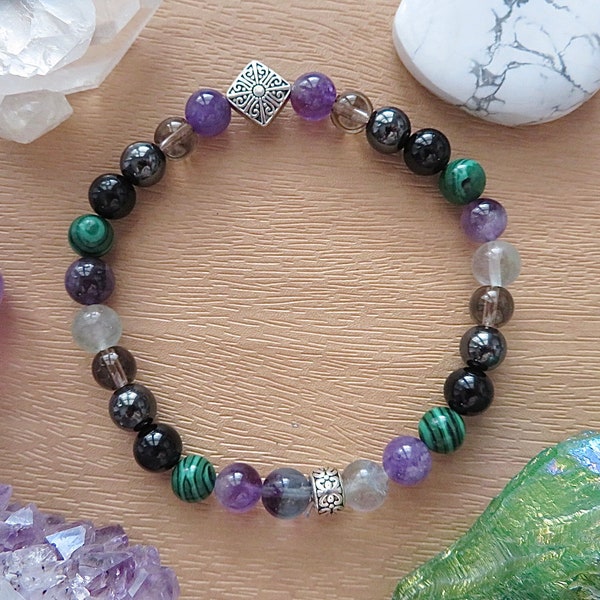 Arthritis, Inflammation & Pain Relief, Healing Energy Charged Gemstone Bracelet