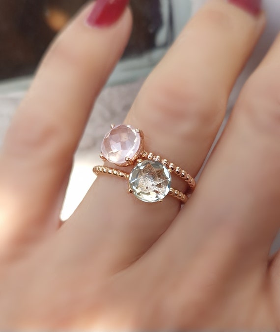 Bague argent rose hotsell