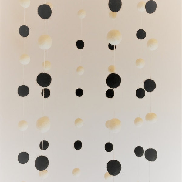 Black and White Baby Mobile Etsy