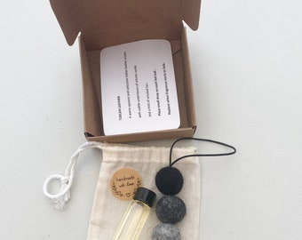 NEW ! Scented felt ball car freshener,  car scent diffuser, wardrobe freshener, car fragrance balls, car freshener, gifts for him, car fresh