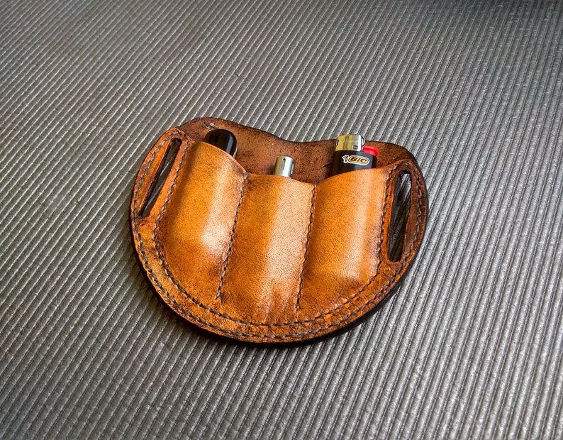 EDC Leather Organizer. Belt Organizer. EDC Pocket Organizer. Etsy