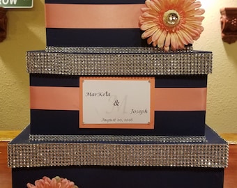 Custom Wedding Card Box/Card Holder/Wedding Money Box/Wishing Well