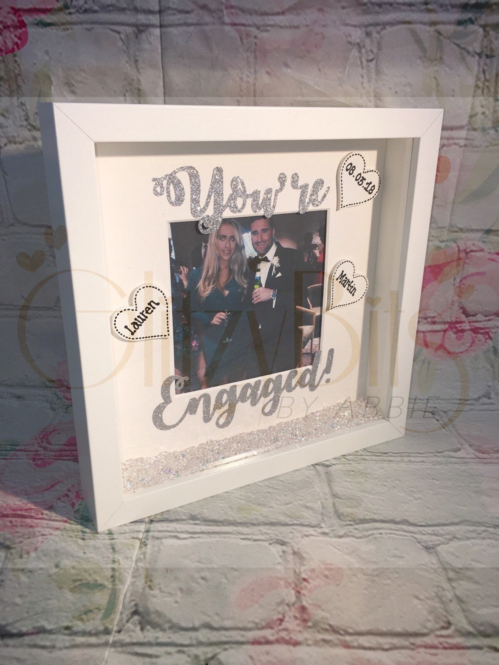 Personalised Engagement Frame Etsy UK