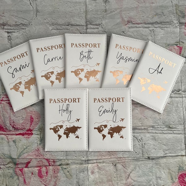 Personalised Passport Covers