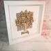Small Wooden Family Tree Frame - Etsy