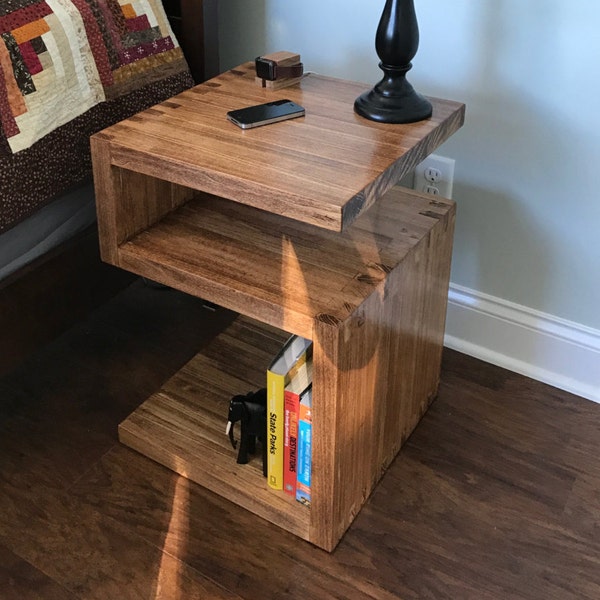 Handmade Side Table Etsy