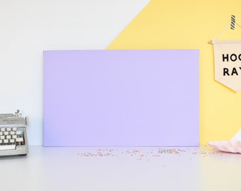 Coloured Canvas Magnetic Noticeboard