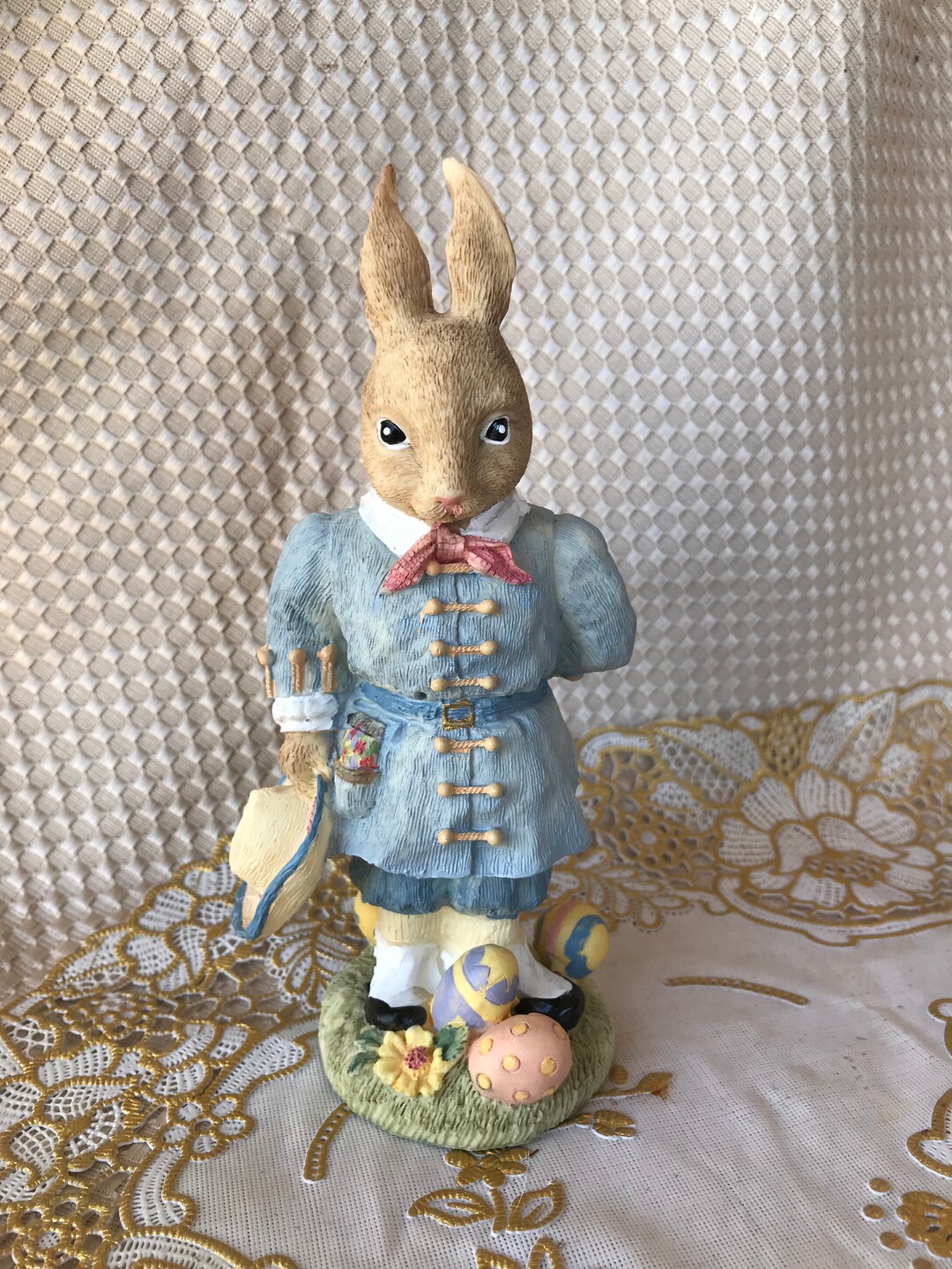 Bently Bunny Gentleman Caller Figurine the Victorian Etsy