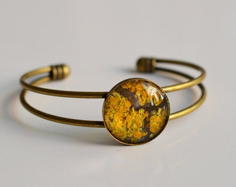 Bracelet - Bangle - "Lichen"