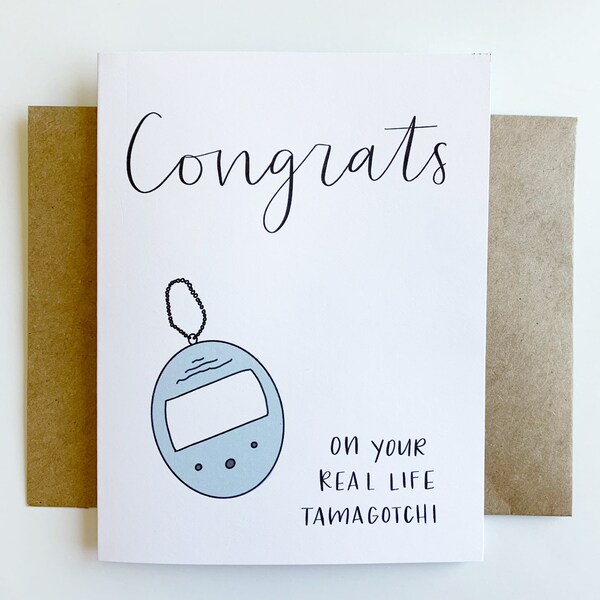 Baby Shower Card | Handmade, Congrats, Expectant Mother, New Baby Card