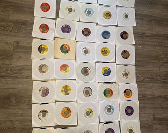 LOT von 50 Jamaikanische Reggae Dancehall Schallplatten 45rpm 7 Zoll Neu Unbespielt