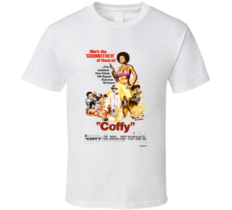 Vintage Film T-shirt Pam Grier Coffy - Etsy