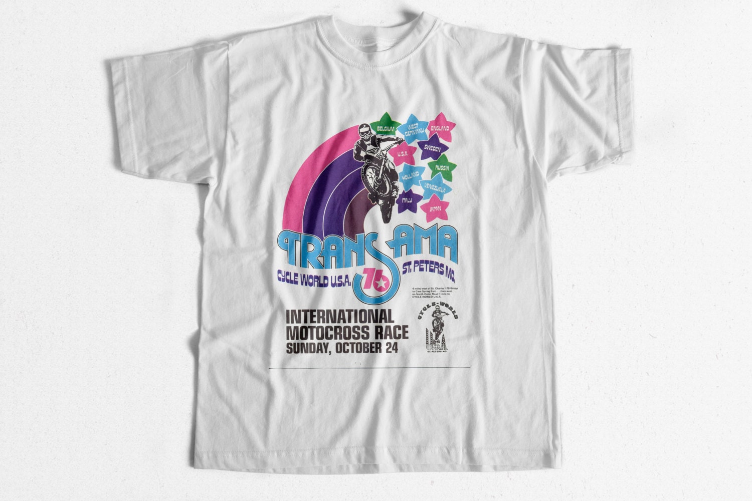 vintage motocross shirt
