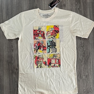Vintage Style Transformers OPTIMUS PRIME G1 T-Shirt T-Shirt - official, licensed - NWT