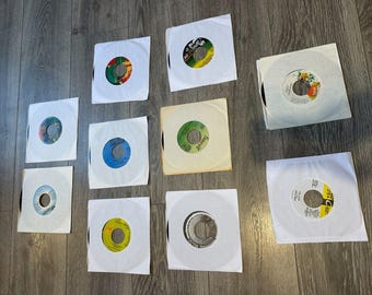 LOT of 10 Jamaican Reggae Dancehall Vinyl Records 45rpm 7 Inch New MINT Unplayed