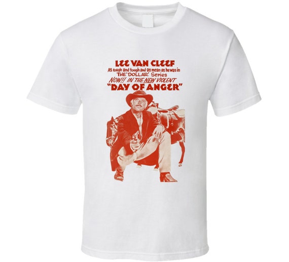 Vintage Film T-shirt Lee Van Cleef Day 
