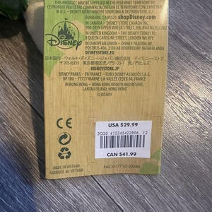 Pelúcia Minnie Mouse Main Attraction da Disney, Série Limitada 5/12, Verde, Nova imagem 3