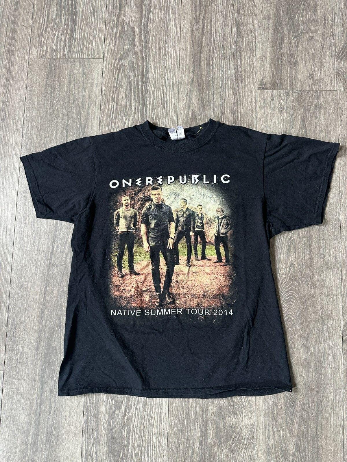 One Republic ワンリパブリック ツアー Tシャツ Mサイズ ツアーT OneRepublic Tシャツ Mサイズ ワンリパブリック公式グッズ