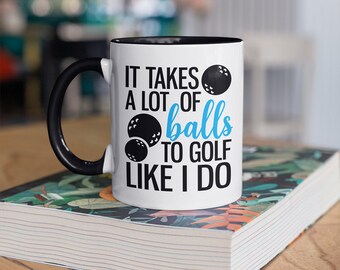 Se necesita una gran cantidad de bolas novedad taza de golf. Regalo de Navidad perfecto para golfistas.