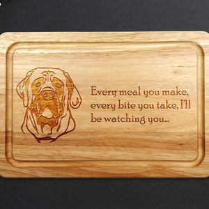 English Mastiff Board 30cm x 20cm