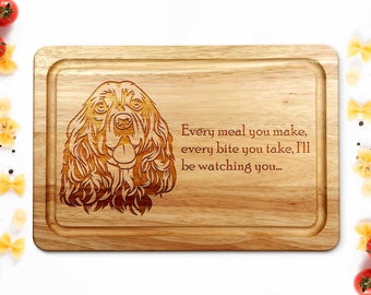 Cocker Spaniel Chopping Board