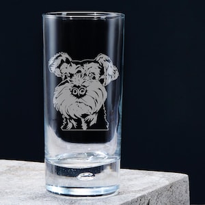 Miniature Schnauzer, Highball, Glass, Gift